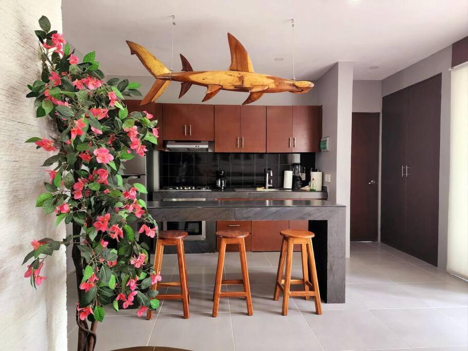Amazing Jungle Retreat Lahkah Tulum Apartment ภายนอก รูปภาพ